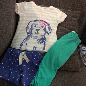 4 Pairs of 3t girls pjs